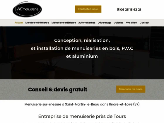 Travaux de menuiseries alu