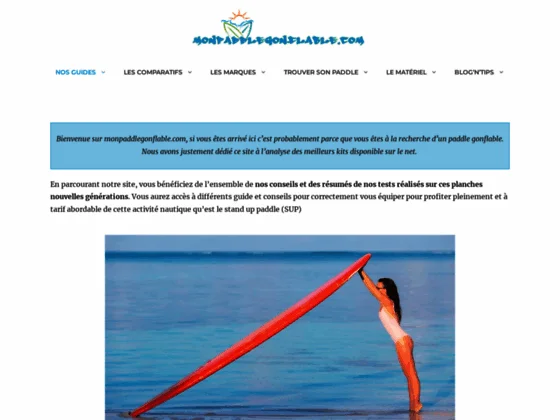 Mon Paddle Gonflable