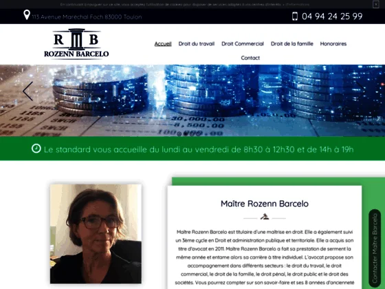 Avocat licenciement Toulon - Droit du Travail | Maître Rozenn Barcelo