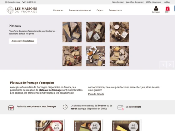 Achetez du fromage de qualité sur internet