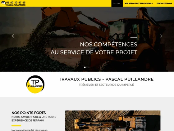 Travaux publics Pascal Puillandre