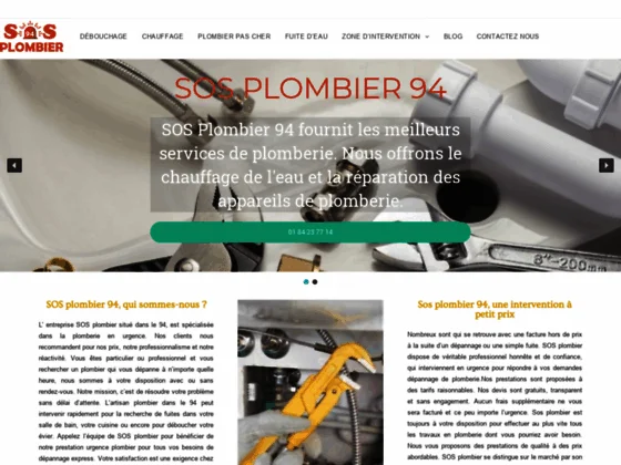SOS plombier 94