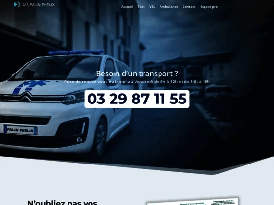 Taxi ambulance palin phelix 