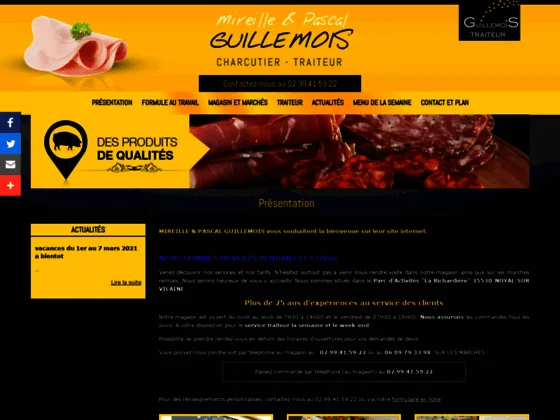 Mireille & Pascal Guillemois : traiteur, plateaux repas & cocktail dînatoire (35)