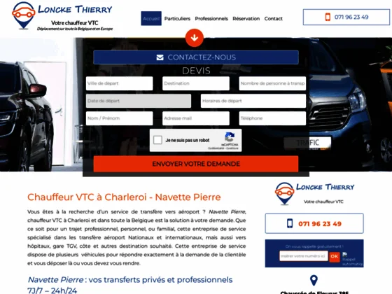 Navette Charleroi Airport Bruxelles, Navette Pierre