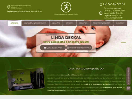 Ostéopathe pédiatrique à Dijon 