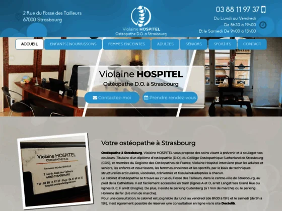 Ostéopathe pour femme enceinte à Strasbourg