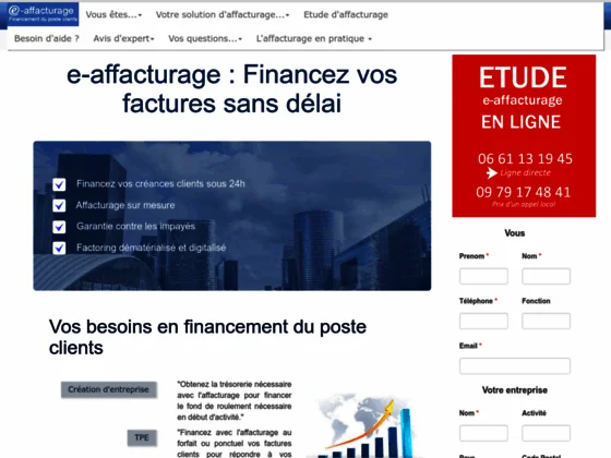 Affacturage entreprises et banques
