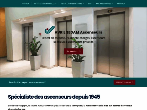 Avril sedam ascenseurs