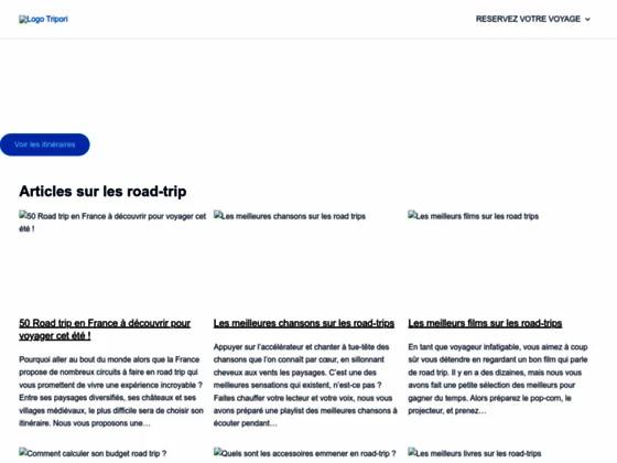 Planificateur de voyage pour découvrir la France