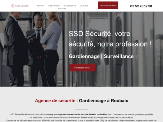 Votre société de gardiennage à Roubaix