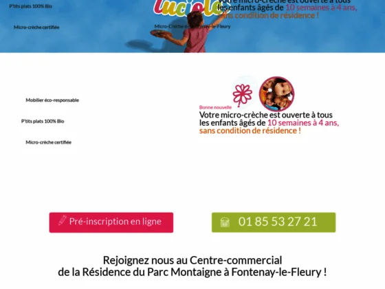 Crèche d’enfants à Fontenay-le-Fleury, P’tite Bulle des Lucioles