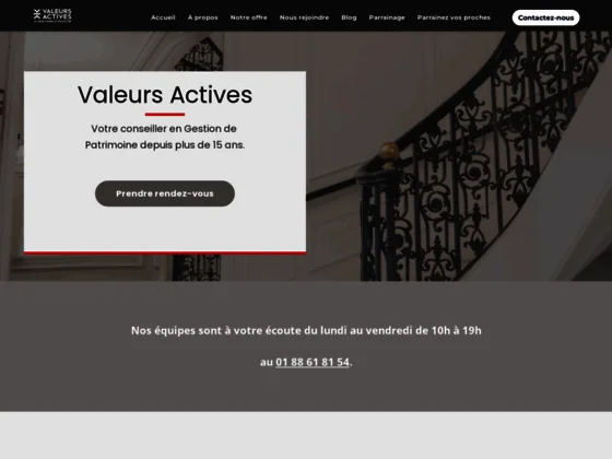 Valeurs Actives : Conseil en stratégie de placement immobilier