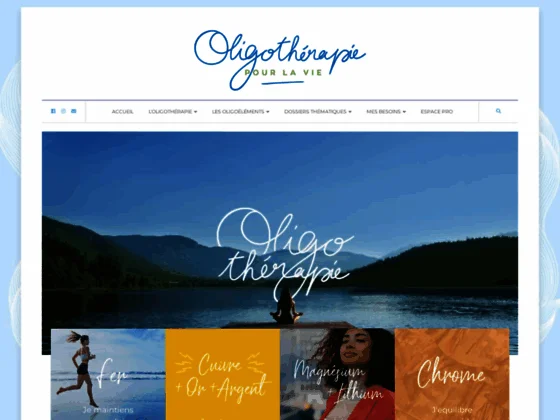 Oligothérapie pour la vie: site informatif sur l'oligoélément,le fer