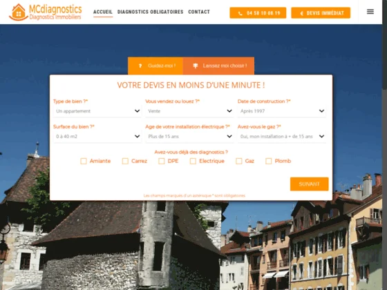 Diagnostic immobilier Chambéry