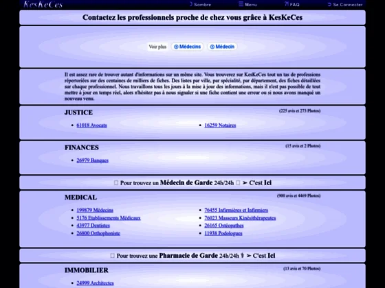 Liste des stations service