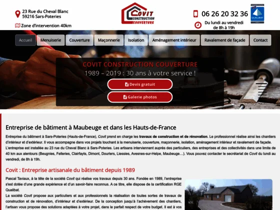 Trouver un maçon à Maubeuge