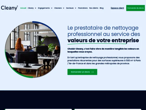 Cleany - Entreprise de nettoyage à Paris et Île-de-France