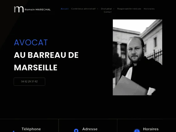Avocat au Barreau de Marseille, Maître Romain Marechal
