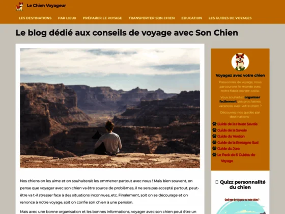 Le Chien Voyageur - Blog dédié aux conseils de voyage avec con chien