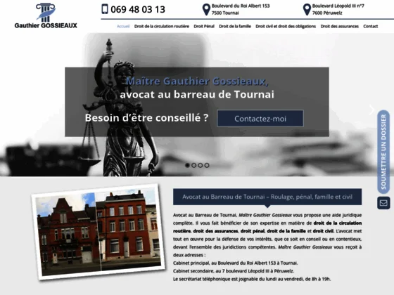 Trouver un avocat en droit civil à Tournai