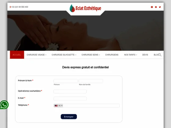 Chirurgie Esthetique Tunisie : Séjour médical tout compris avec Eclat Esthétique