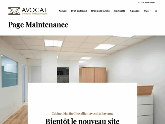 avocat Christophe MARTIN CHEVALLIER