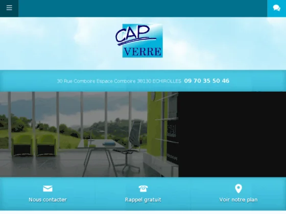 Cap verre