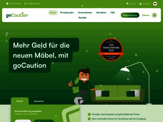 Go caution : garantie loyer suisse 