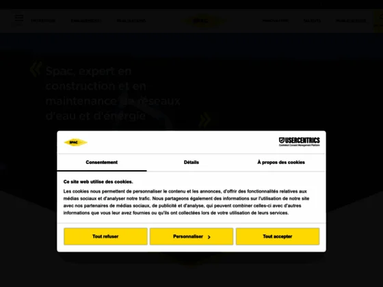 Réseau de gaz - SPAC