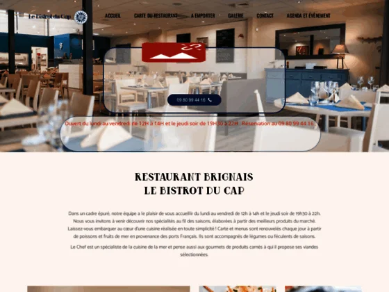 découvrez le bistrot du cap