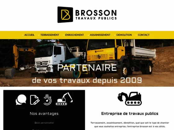 Brosson Travaux Publics