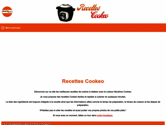 Guide thématisé sur les nombreux plats à préparer avec un multicuiseur Cookeo