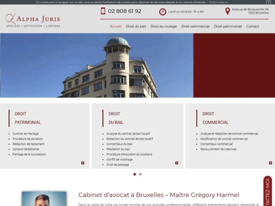 Avocat en droit commercial au barreau de Bruxelles