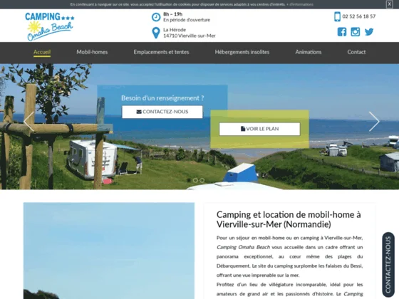 Location de mobil-home à Vierville-sur-Mer 