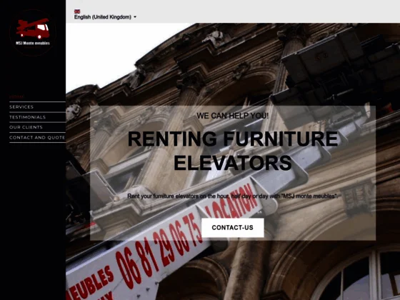 Location de monte meubles