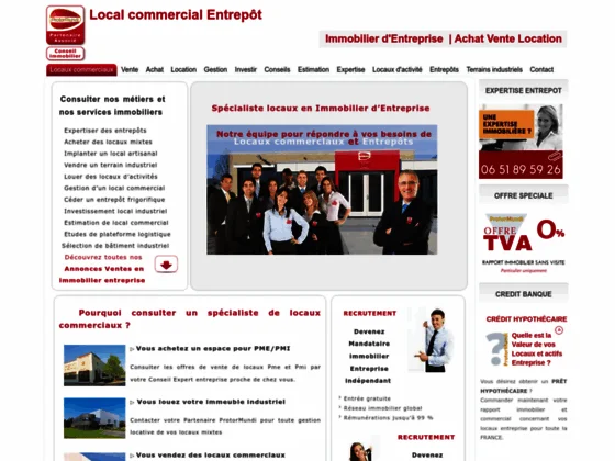 Expertise local commercial