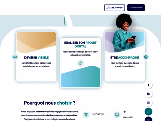 Création et référencement de site près d’Angers 