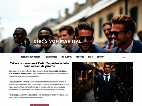 Vente et création de robes de mariée et de costumes sur mesure à Paris 