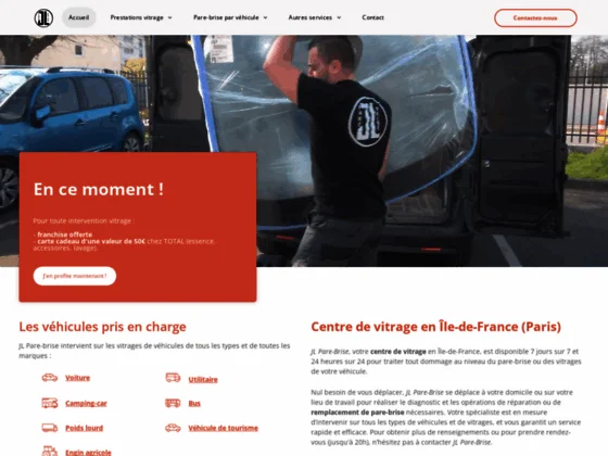 Votre pare brise sans franchise à Vésinet