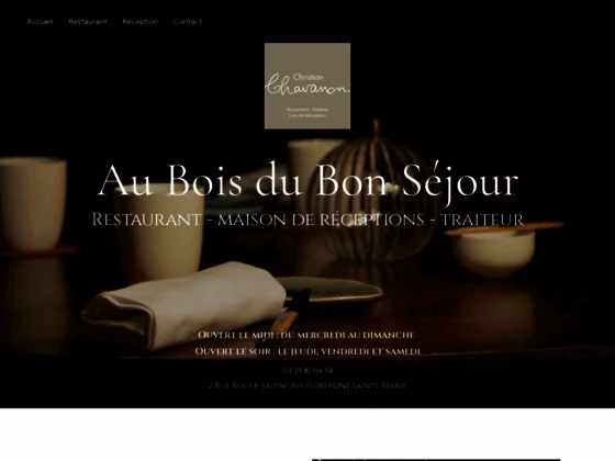 Le bois du bon séjour