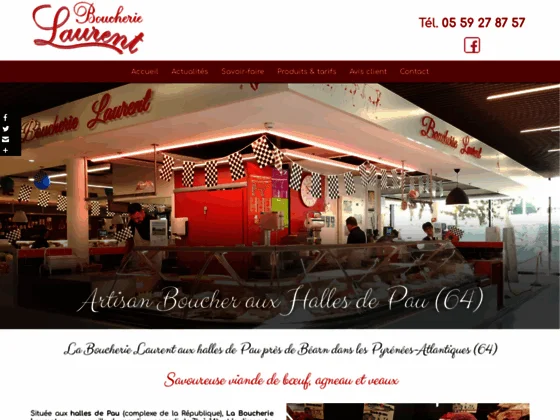 Boucherie Laurent : viande de boeuf, agneau & veau à Pau - Pyrénées-Atlantiques (64)