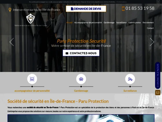 Protection rapprochée à Paris