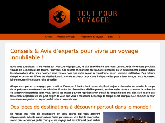 Tout pour voyager 
