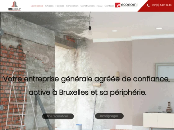 IRK Group: Entreprise de construction Belge