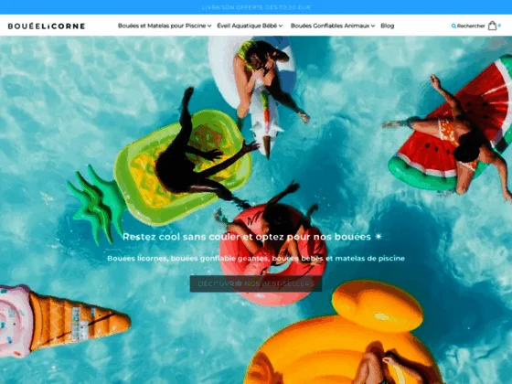 Matelas gonflable piscine pas cher et original