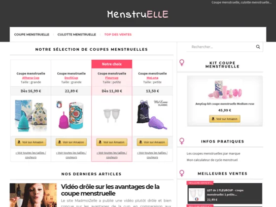 MenstruELLE : tout sur la cup et la culotte menstruelle