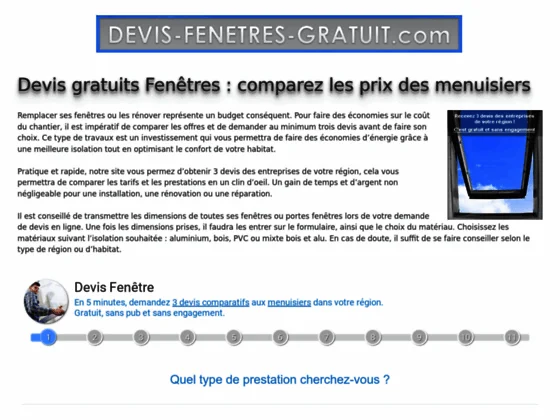Troiuvez un menuisier sur devis-fenetres-gratuit.com