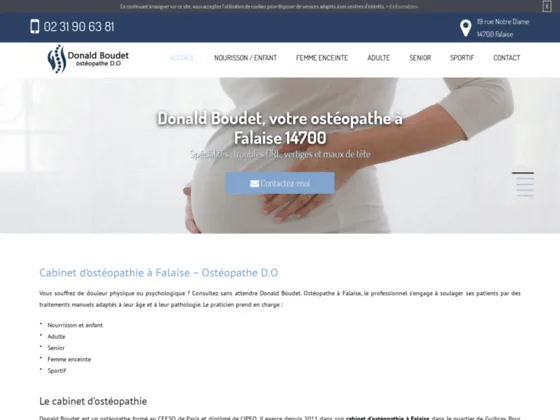 Trouver un ostéopathe pour senior à Falaise