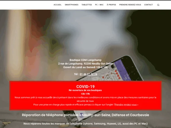 Réparation de téléphones à Neuilly